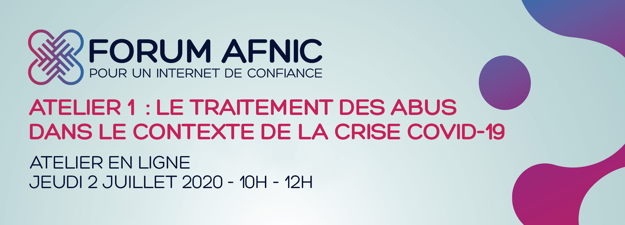 visuel forum afnic atelier