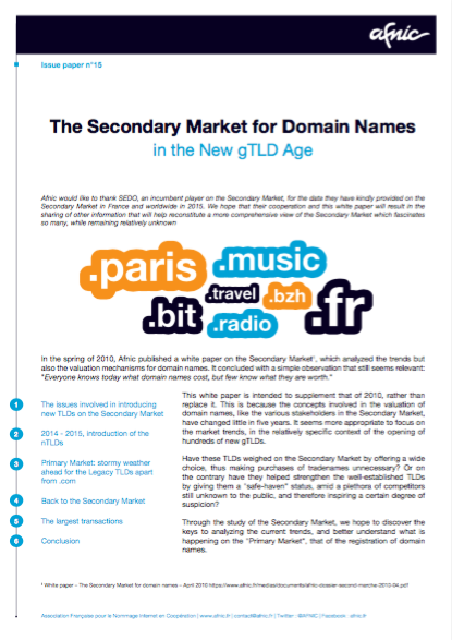 White paper Secondary Market