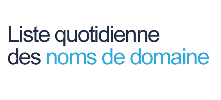 Texte liste quotidienne domaine