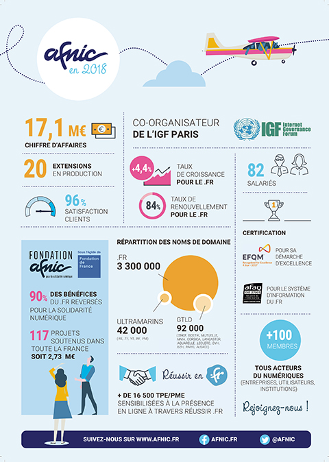 Infographie Afnic 2018