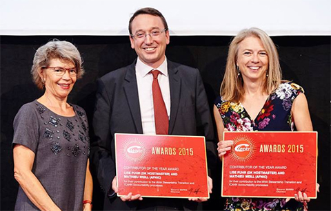 Visuel - 2015 CENTR Contributor of the Year award