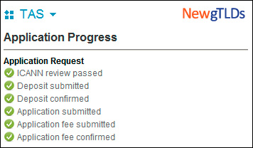Visuel Application progress newgTLDs