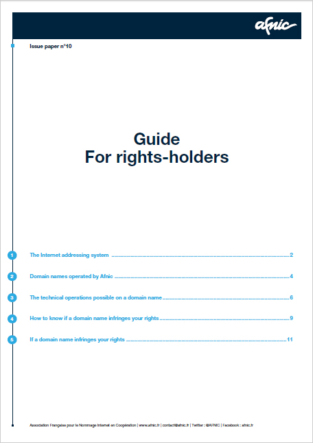 guide rights holders