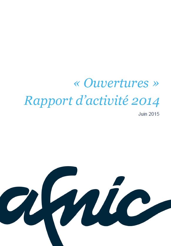 Rapport d'activité Afnic 2014