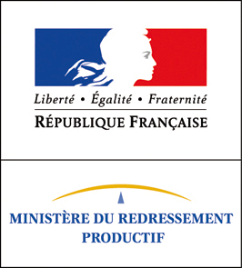 Logo ministère redressement productif