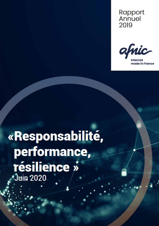 Afnic - Rapport annuel 2019