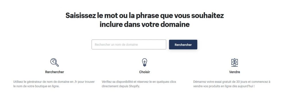 Shopify moteur