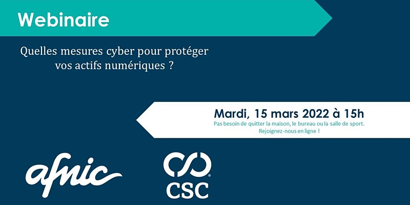 Webinaire CSC Afnic