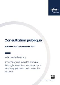 Téléchargez la Consultation Publique Afnic Sanctions Graduées en PDF accessible.