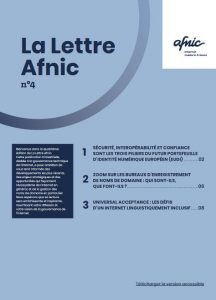 La Lettre Afnic N°4