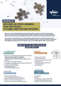 Become An Afnic Member Flyer Miniature