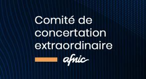 Comité de concertation extraordinaire Afnic.