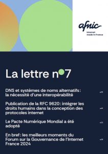 La lettre n 8 DELEG, le projet qui promet de faire évoluer la délégation DNS p.02 Assemblée mondiale de normalisation des télécommunications : l’édition 2024 réaffirme les principes d’un internet inclusif, résilient et durable p.07 Le DNS, ça n’est pas que pour les sites web : zoom sur les enregistrements WALLET p.11 L’application mobile France Identité a été reconnue conforme aux exigences de cybersécurité et d’interopérabilité du futur portefeuille d’identité numérique européen