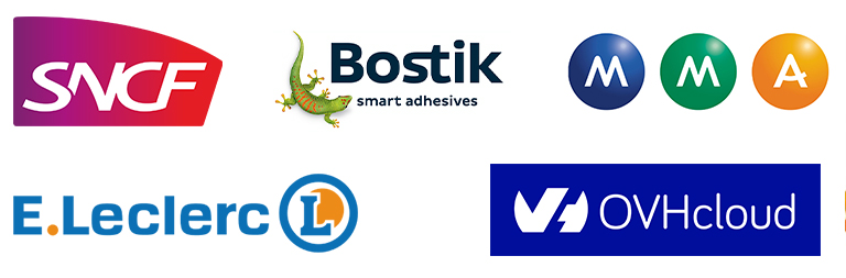 SNCF, Bostik smart adhesives, MMA, E.Leclerc OVHcloud