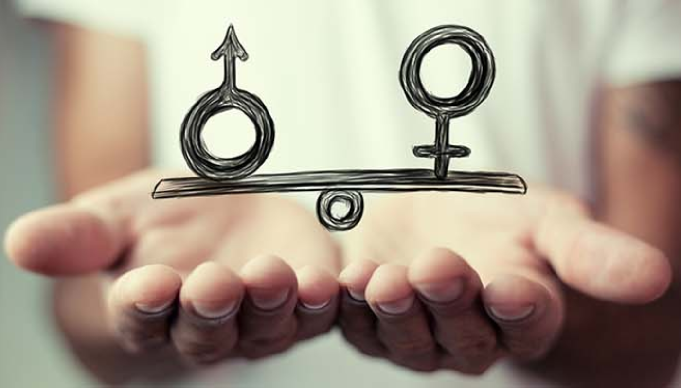 Image représentant l'égalité homme femme