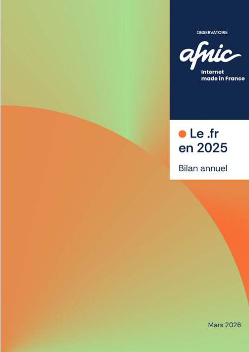 Téléchargez le bilan du .fr 2025